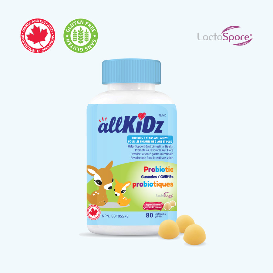 allKiDz® Probiotic Gummies (3+ Years) *80gummies