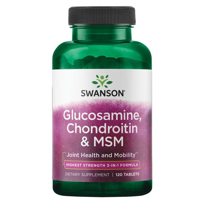 Glucosamine, Chondroitin & MSM (*120 Tableta)