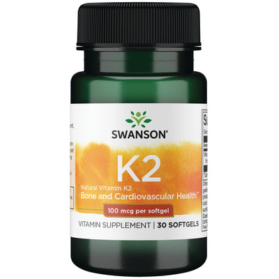 Vitamin K2 100 MCG 30 Softgels