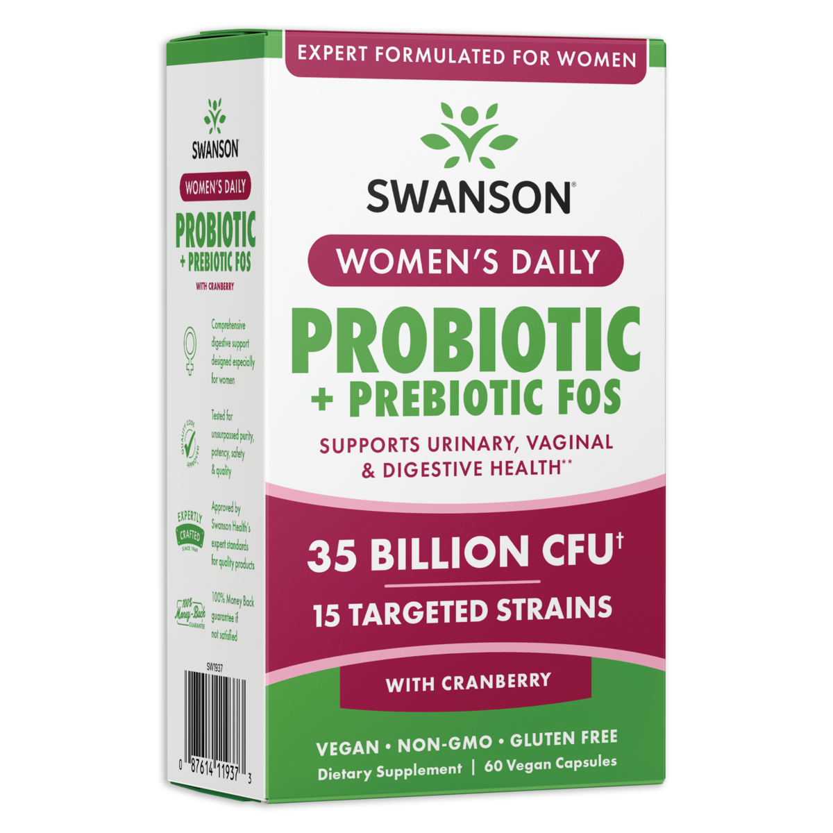 Women’s Daily Probiotic + Prebiotic FOS 60 Kapsula