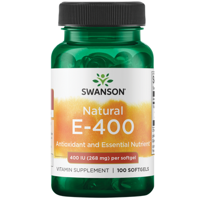 Vitamin E-400 Natural 100 Softgels