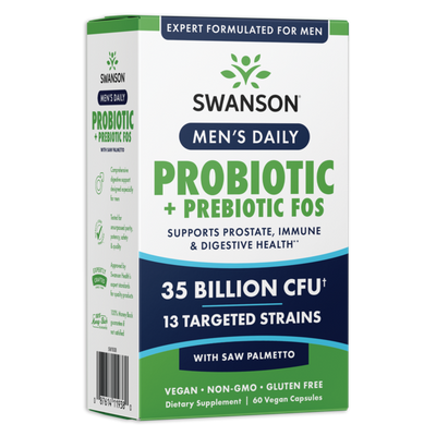 Men’s Daily Probiotic + Prebiotic FOS (*60 Kapsula)