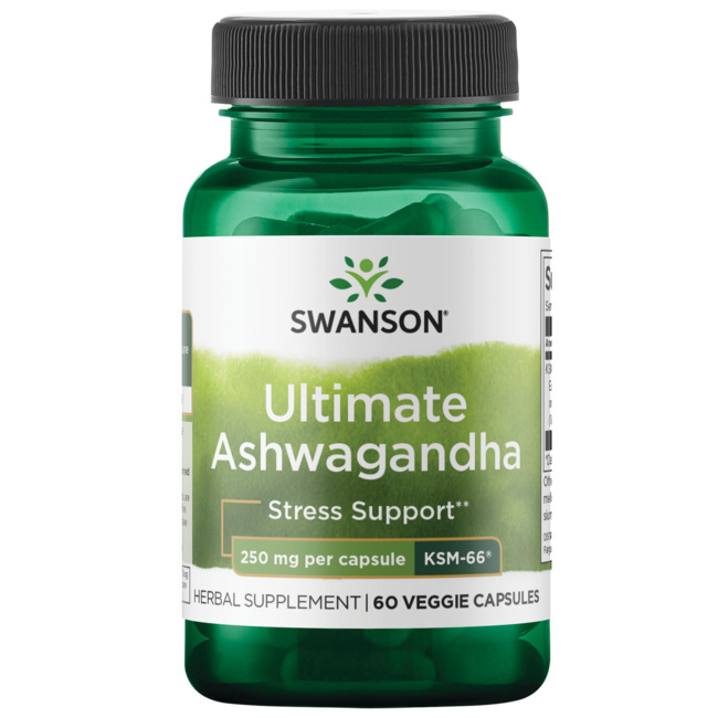 Ultimate Ashwagandha KSM-66 250 mg 60 Kapsula