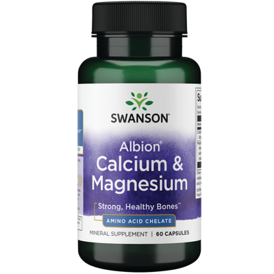 Albion Calcium & Magnesium 60 Kapsula