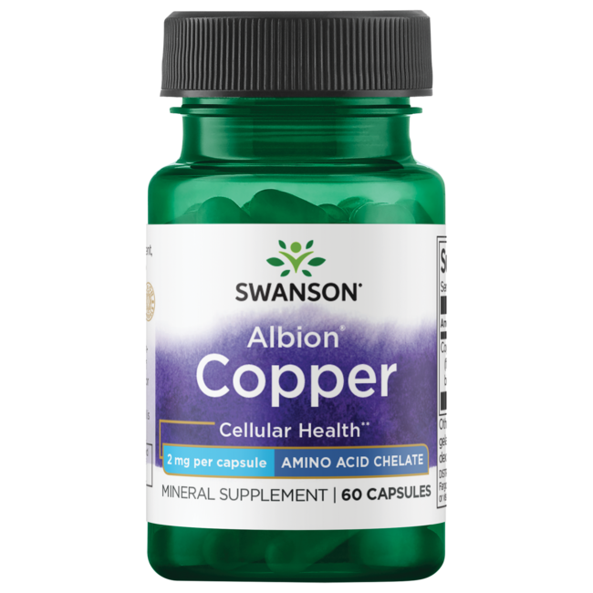 Albion Copper 2 mg 60 Kapsula