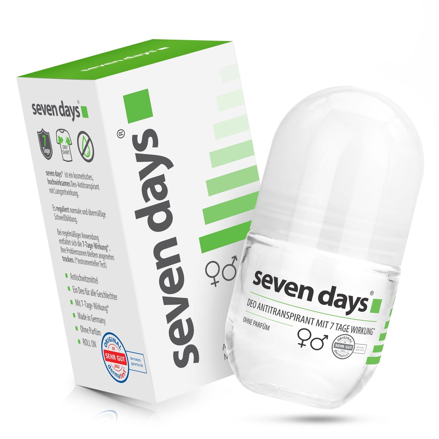 Seven Days – Deodorant Antitranspirant Roll-On *50ml