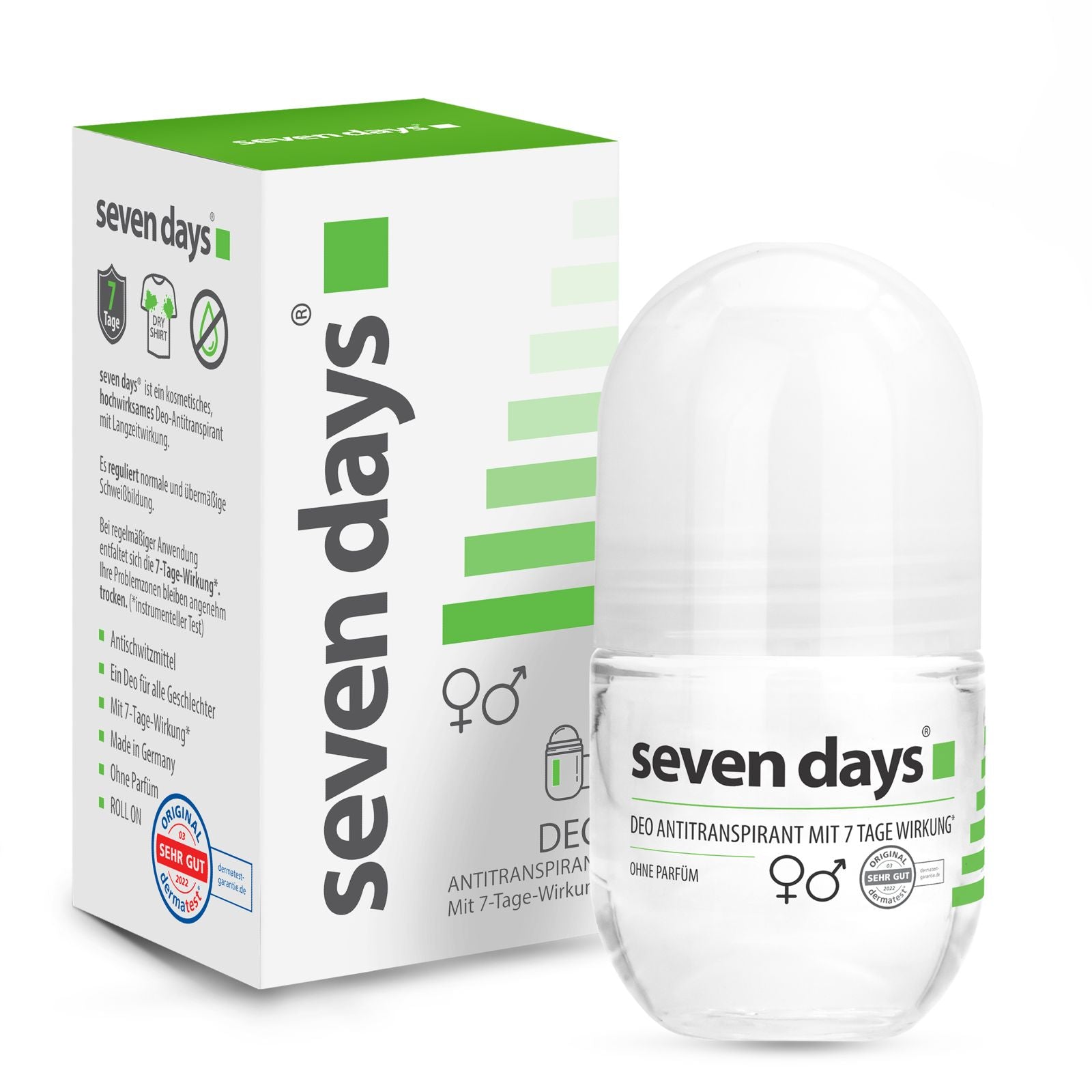 Seven Days – Deodorant Antitranspirant Roll-On *50ml