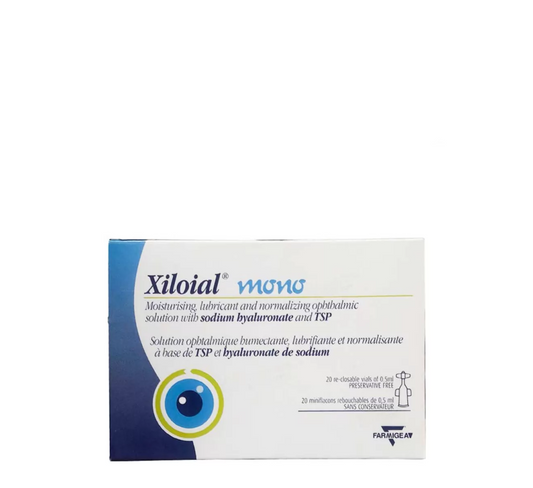 Xiloial Mono Eye Solution (Sodium Hyaluronate + TSP) *20 flakona x 0.5ml