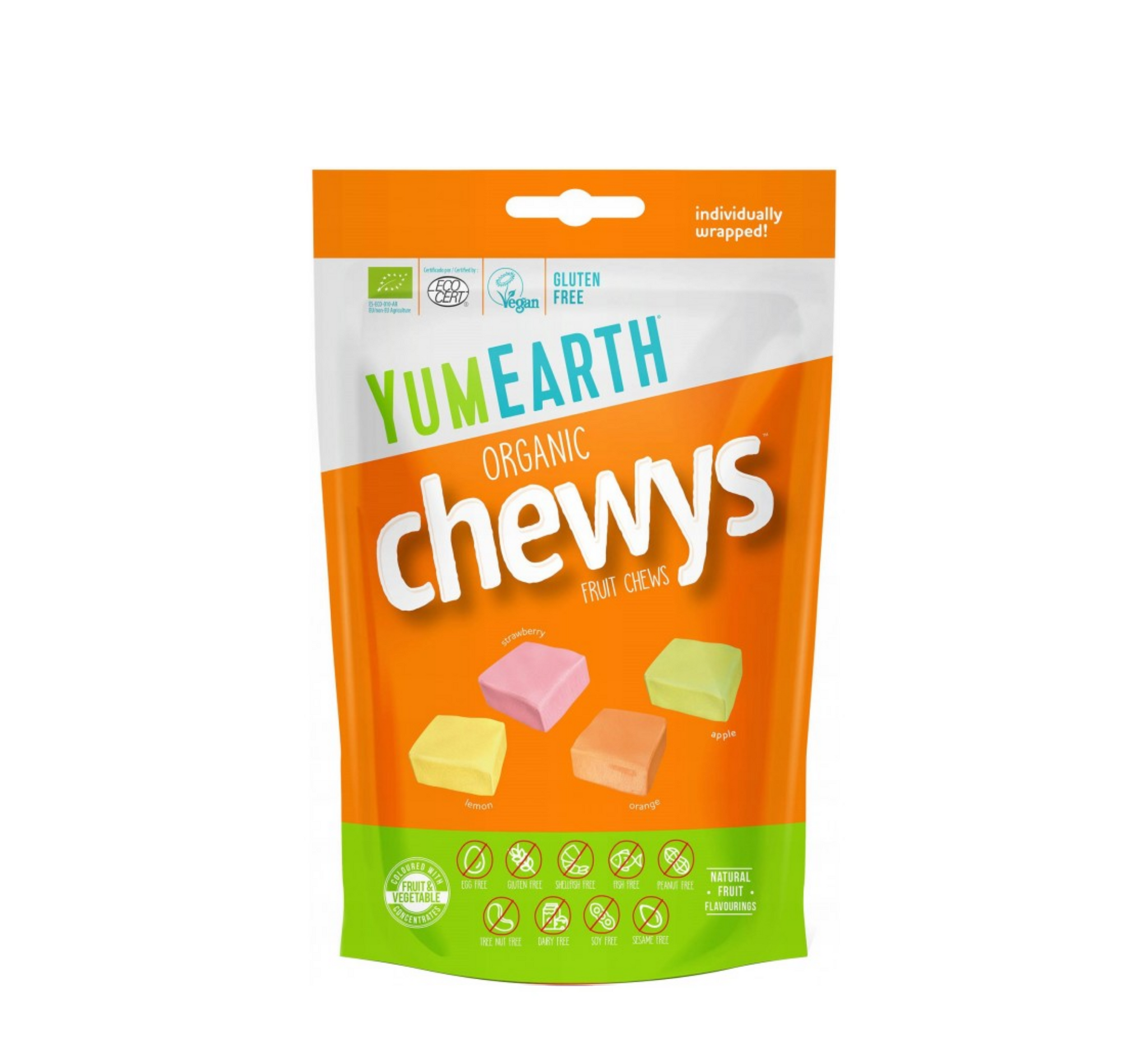 YUMEARTH Organic Chewys (Fruit Chewys) *142gr