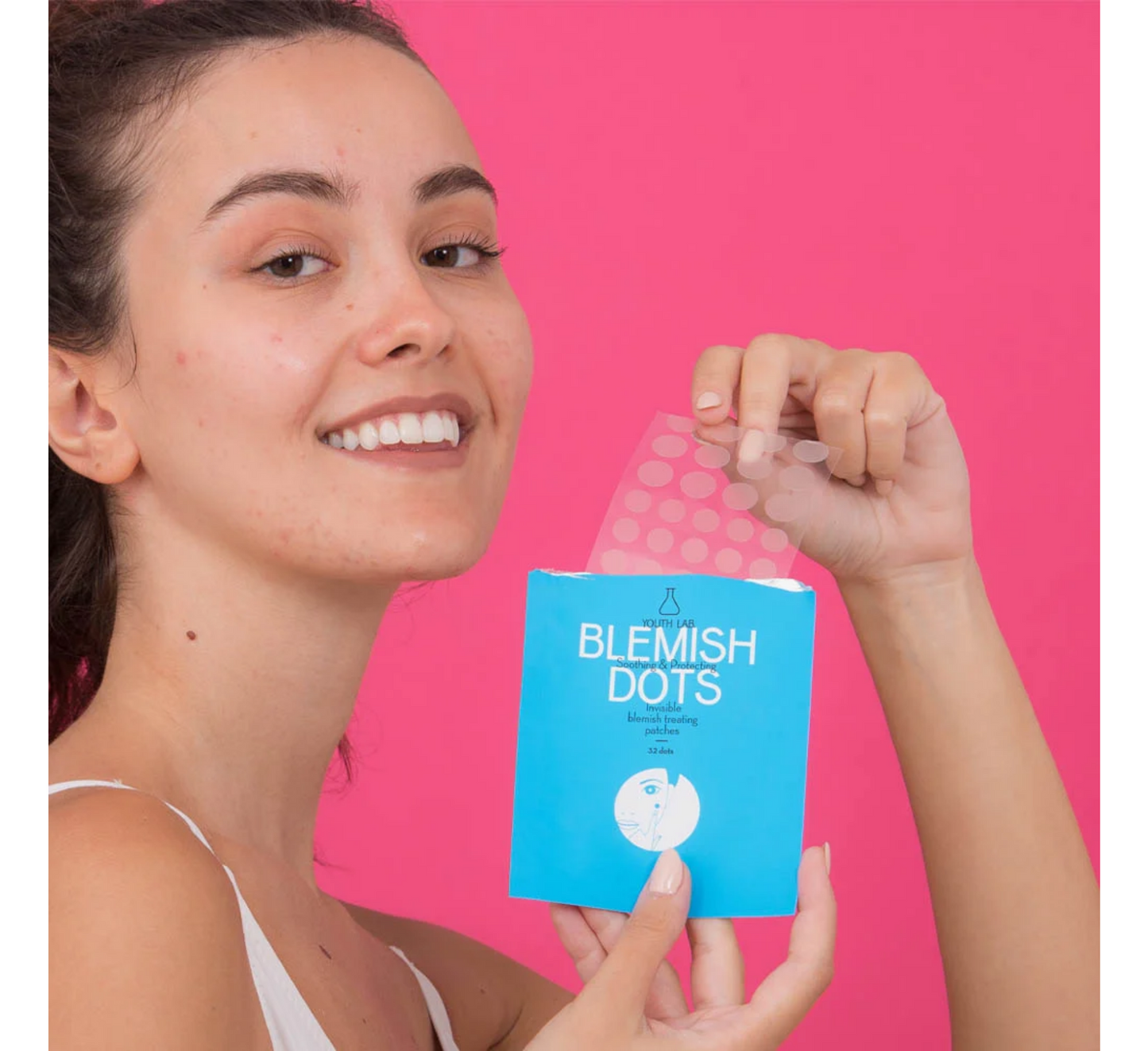 Youth Lab Blemish Dots Arna të Padukshme për Trajtimin e Pikave *32 pika