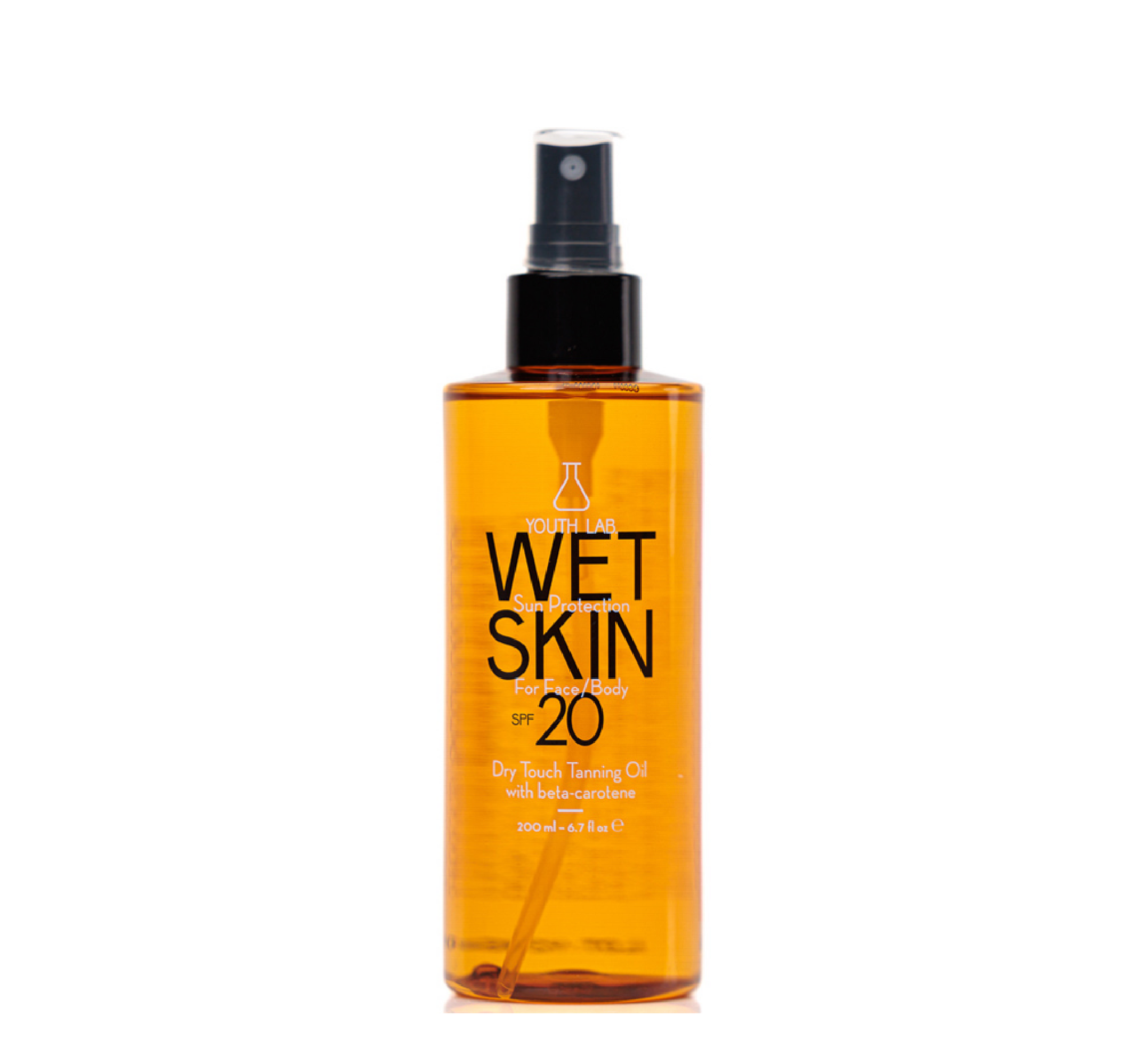 Vaj për nxirje me prekje të thatë Youth Lab Wet Skin Spf 20 *200ml 