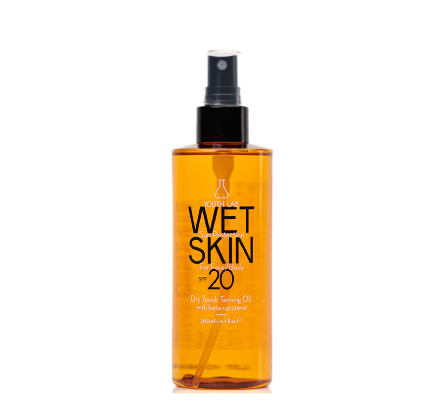 Youth Lab Wet Skin Spf 20 Dry Touch Tanning Oil *200ml