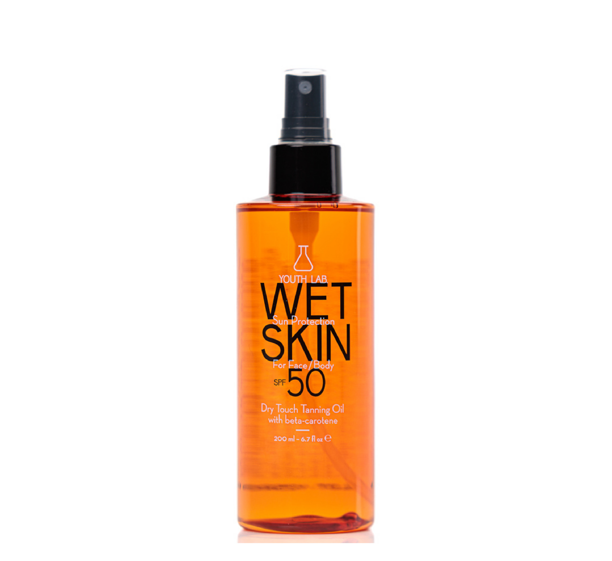 Vaj për nxirje me prekje të thatë Youth Lab Wet Skin Spf 50 