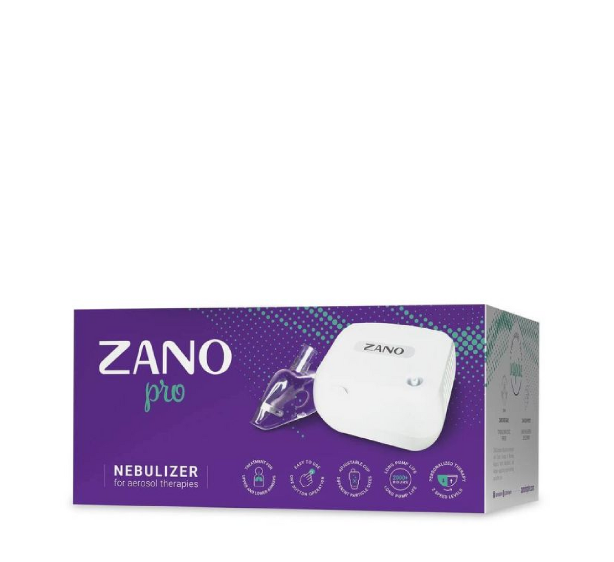 ZANO Pro Nebulizer for Aerosol Therapies