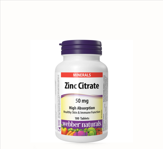 Zinc Citrate 50 mg *180tabs