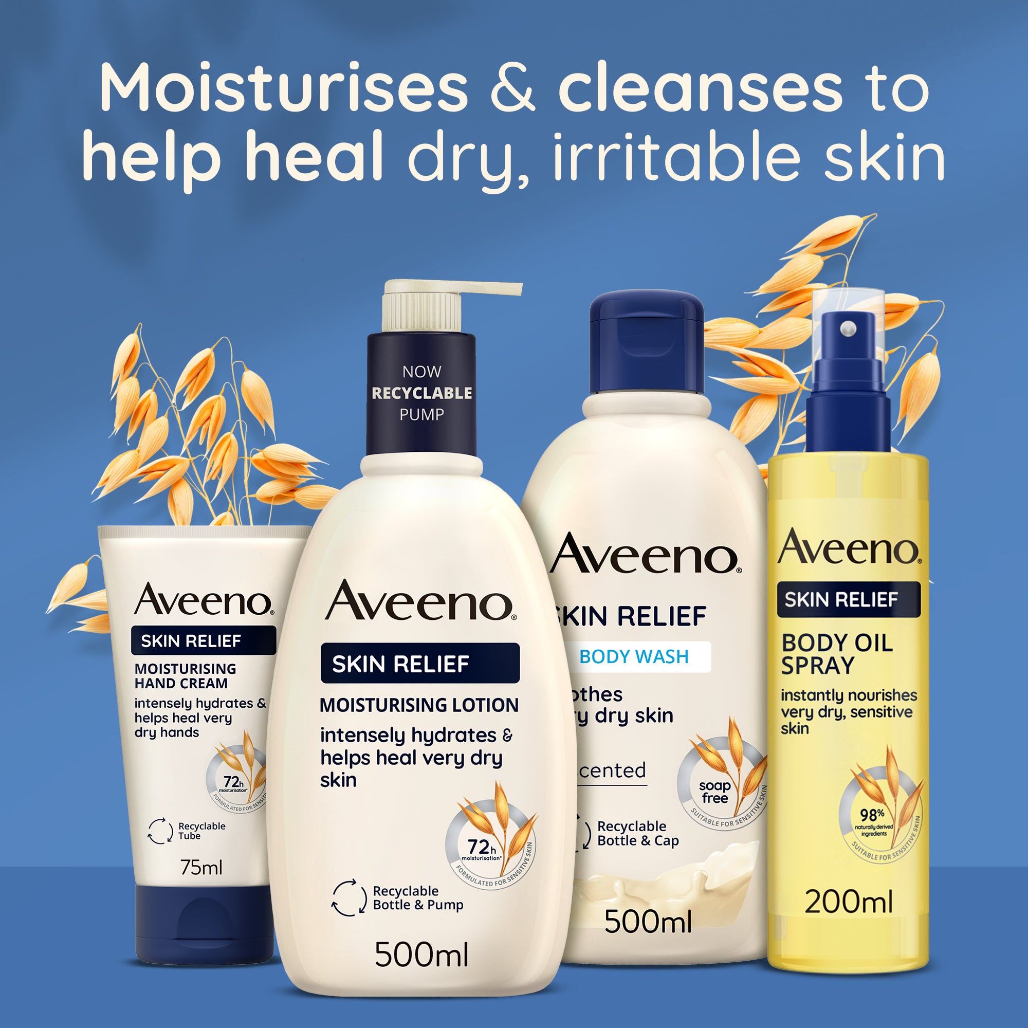 AVEENO® SKIN RELIEF MOISTURISING HAND CREAM