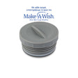 Round stainless steel insulated lunch box "We Care", green 400ml