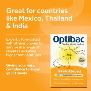 Optibac Travel Abroad *20caps