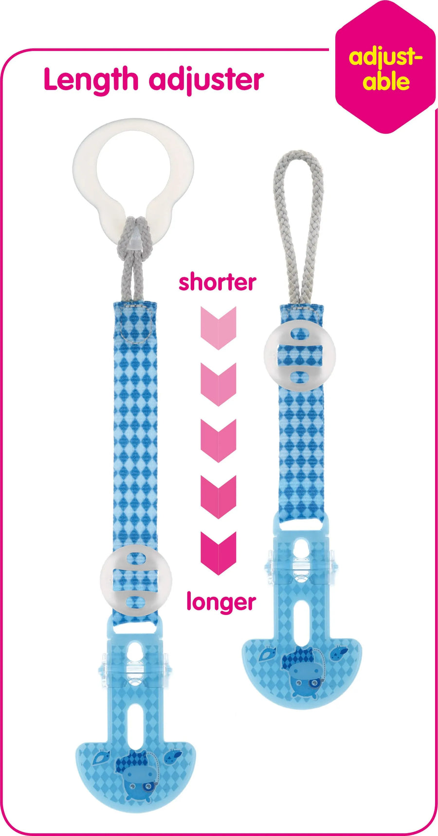 MAM Clip it! & Cover - Soother Clip 0+months