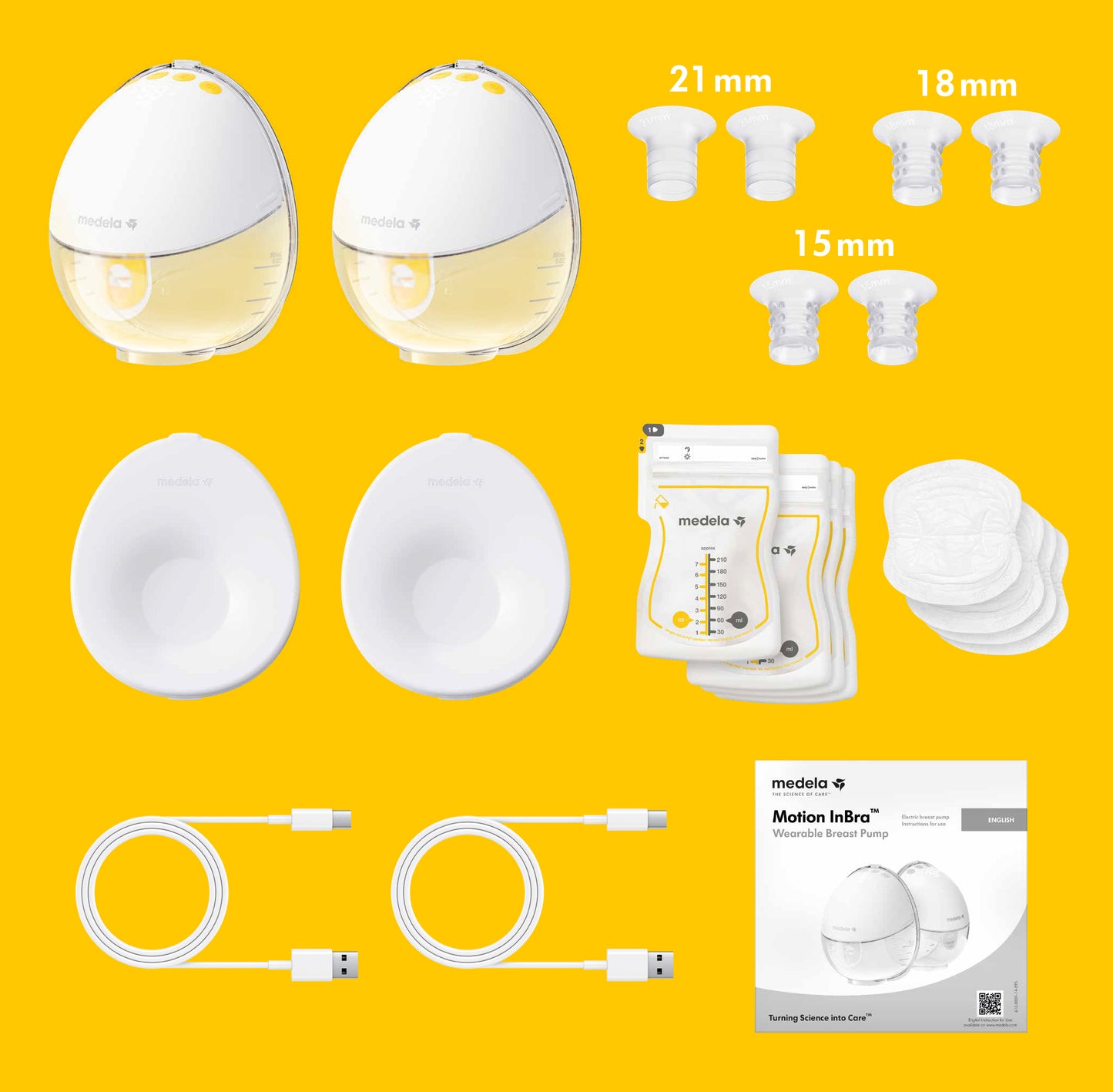 Medela Motion InBra™ Double Electric Wearable Breast Pump