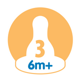 Dr. Brown's Natural Flow Narrow Baby Bottle Silicone Nipple, 2-Pack
