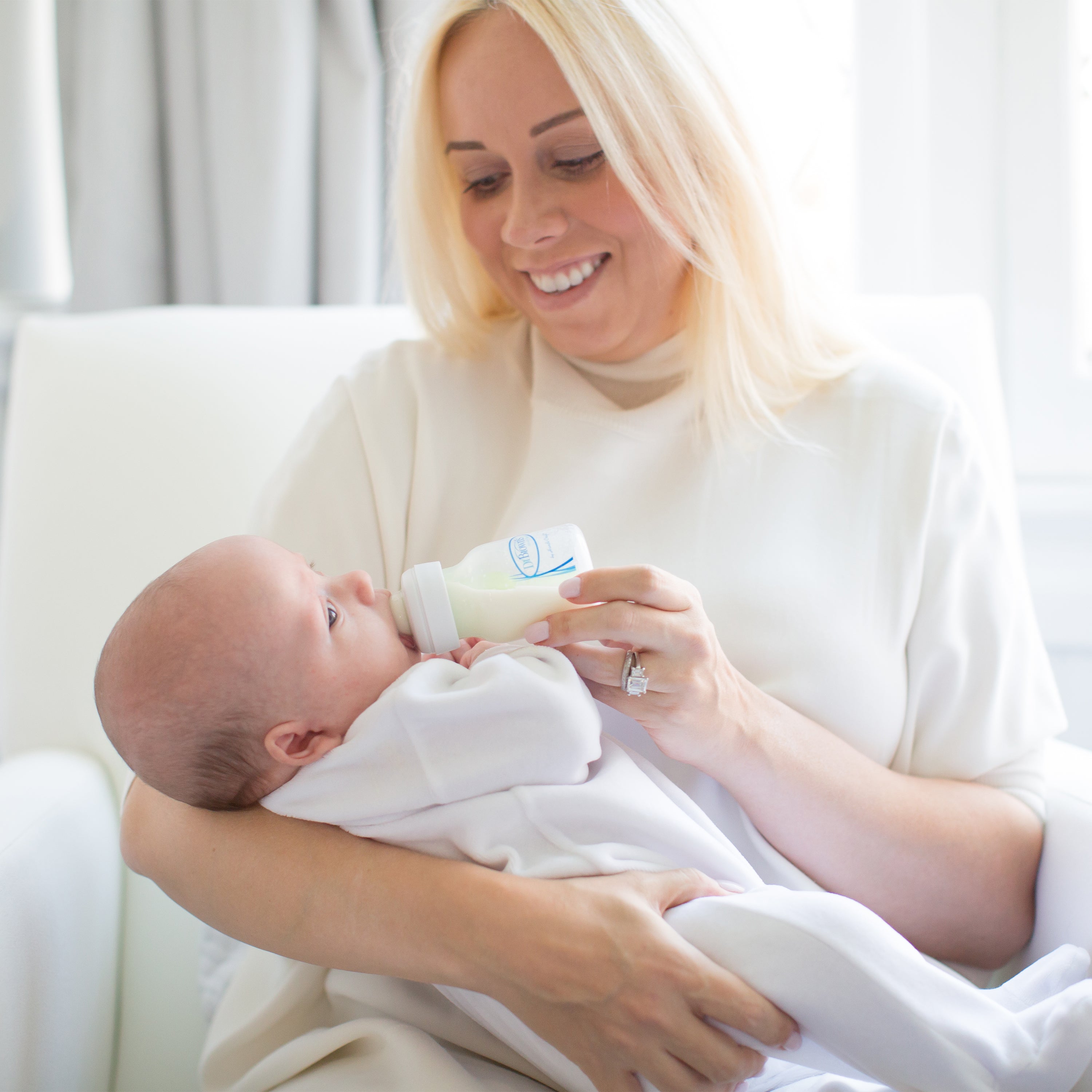 Dr. Brown's Natural Flow Options+ Wide-Neck Baby Bottle Replacement Vent Kit, 9oz, 2-Pack