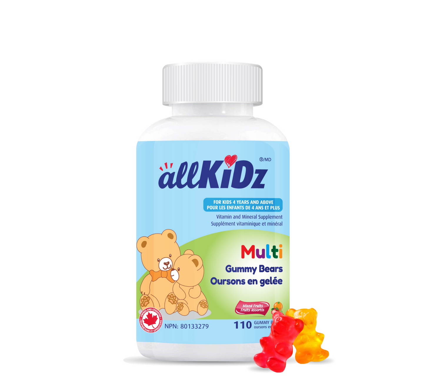 allKiDz Мулти Гумени Мечиња *110 гумени бомбони