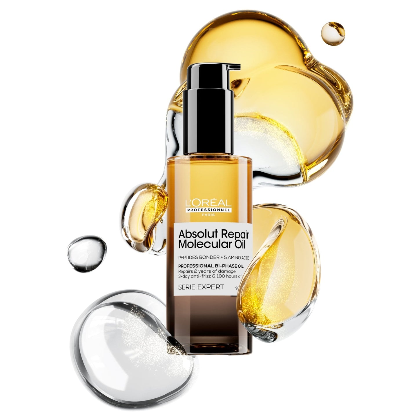 Professional Bi-phase Oil for damaged hair.