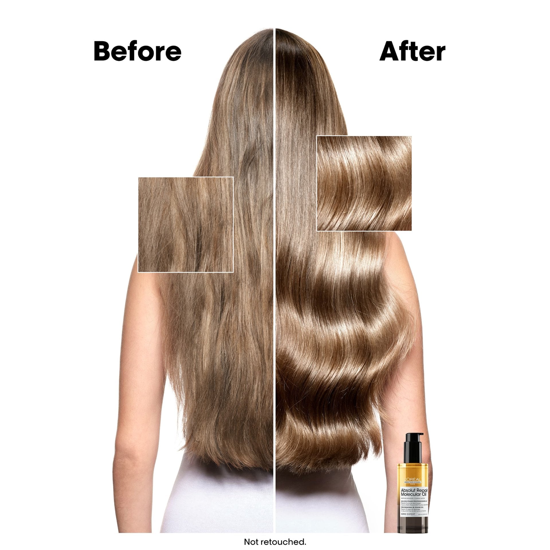 Professional Bi-phase Oil for damaged hair.