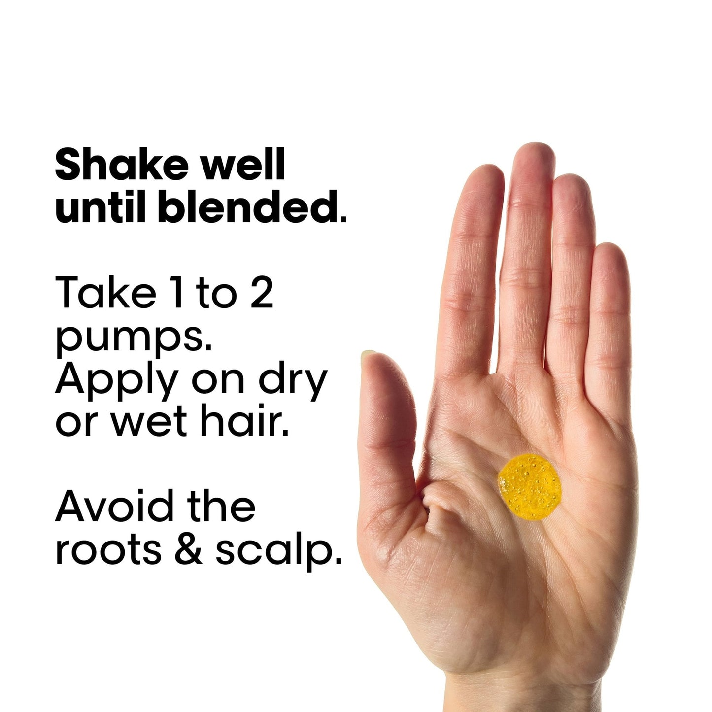 Professional Bi-phase Oil for damaged hair.