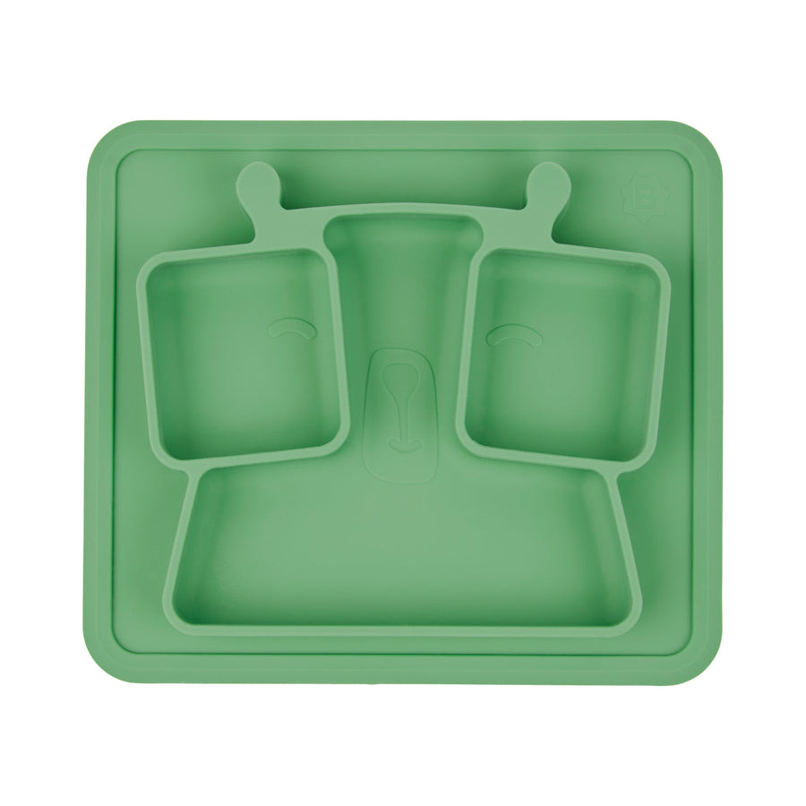 Badabulle Plate Anti-Slip Green - Frog