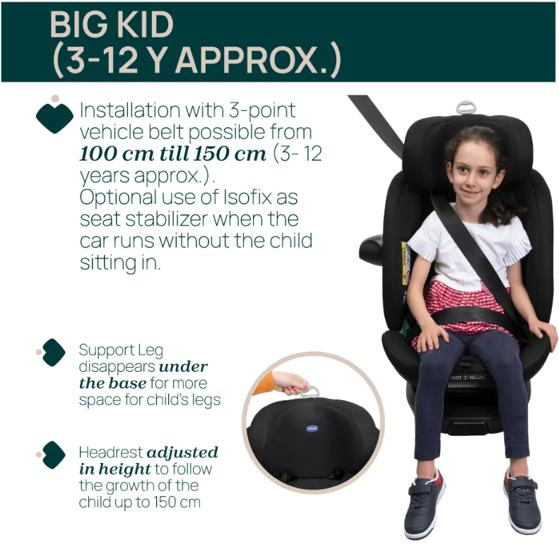 Chicco Everone I-Size B.Car Seat (seggiolino)