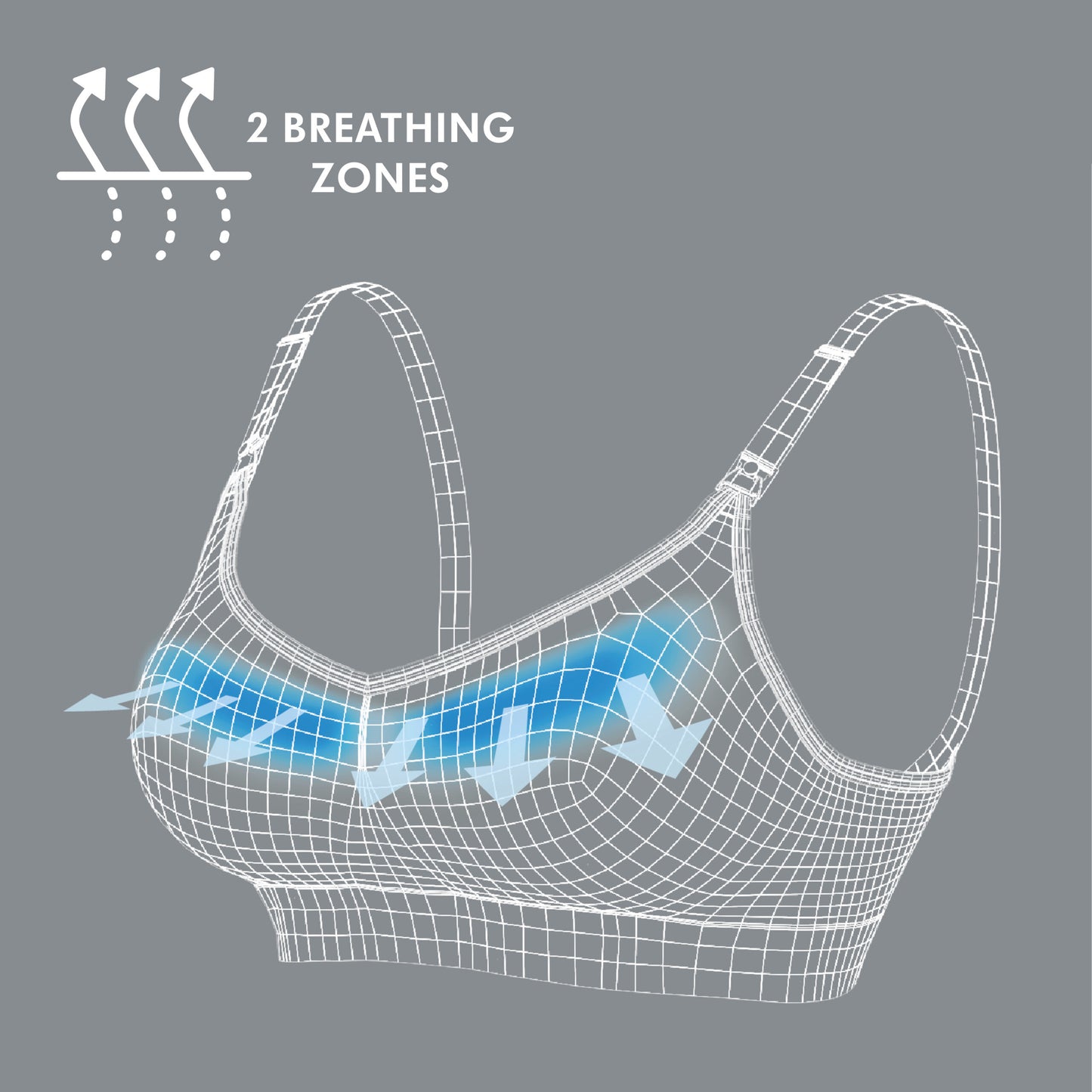 Medela Keep Cool™ Breathable Maternity and Nursing Bra
