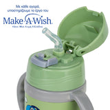 Bottiglia termica in acciaio inossidabile "We Care", verde 300ml