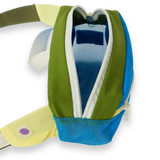 Khaki/Blue Fanny Pack