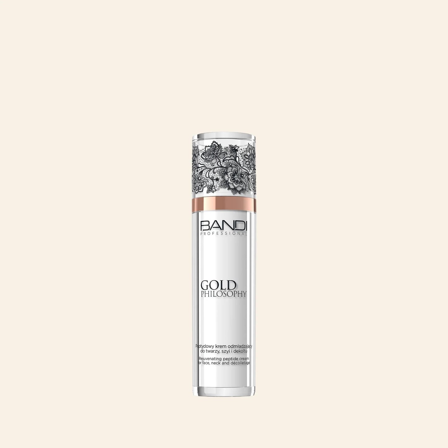 Bandi Gold Phylosophy Peptide Rejuvenating Cream for Face, Neck and Décolleté