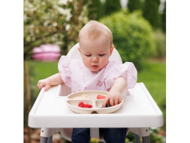 Babyono baby apron pink 1641/05