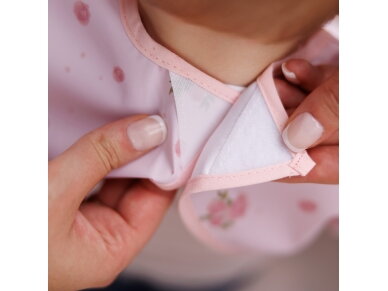 Babyono baby apron pink 1641/05