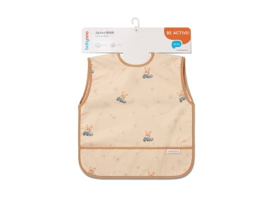Babyono baby apron beige 1641/04