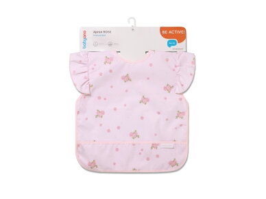 Babyono baby apron pink 1641/05