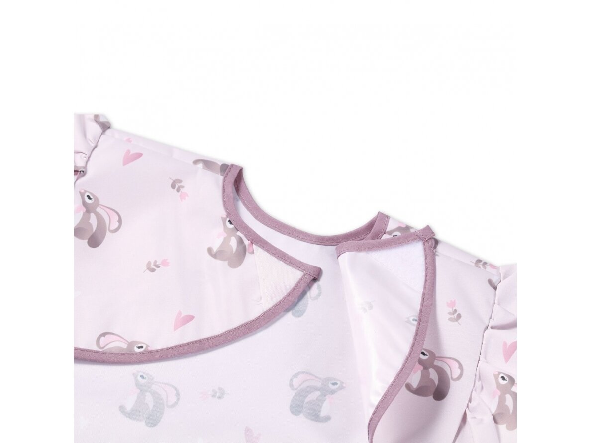 Babyono apron bunny pink 1641/03