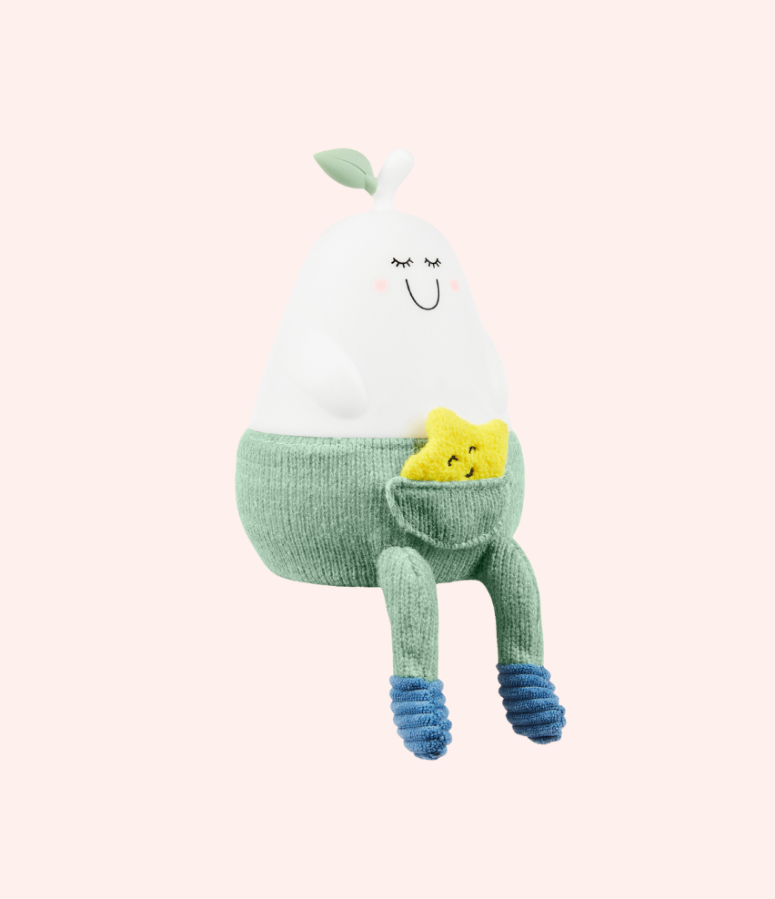 Badabulle Pear-Shaped Silicone Night Light