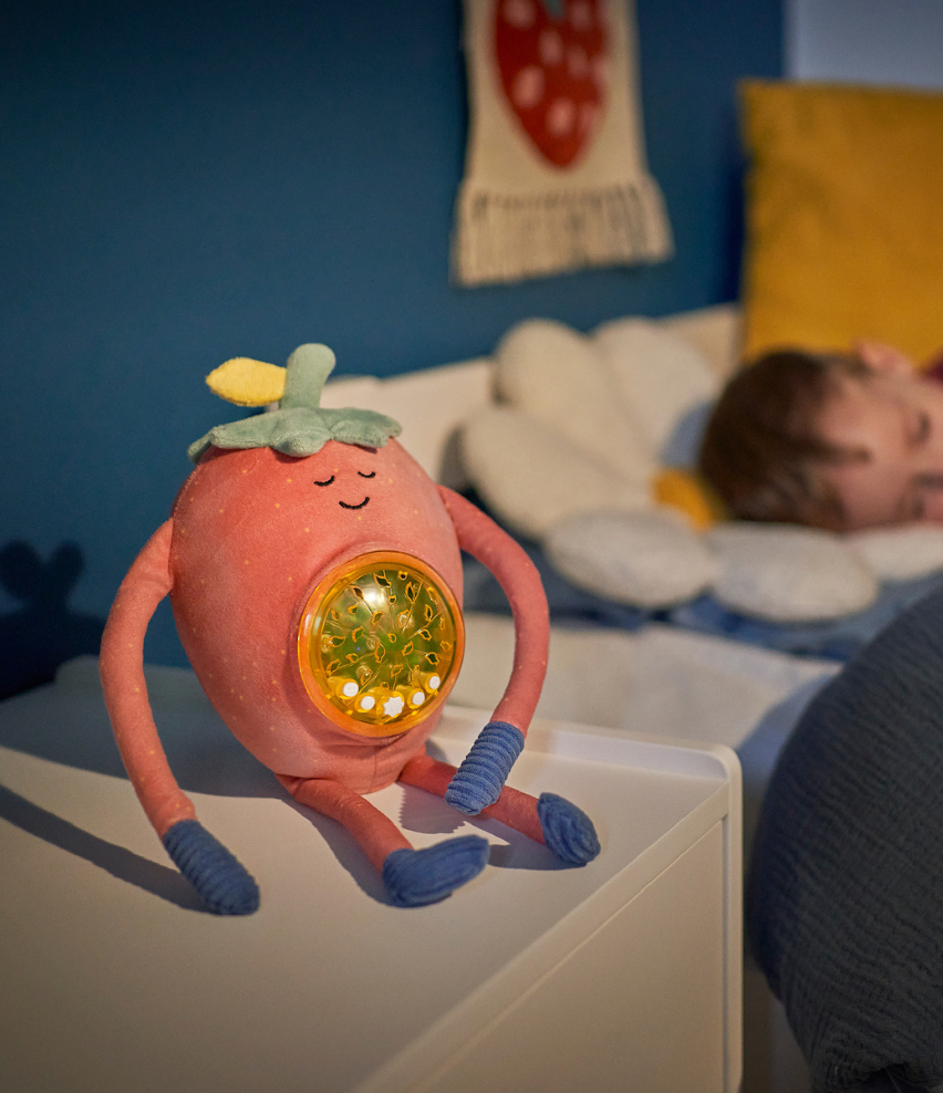 Badabulle Strawberry-Shaped Night Light