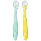 badabulle silicone spoon set of 2 2 piece