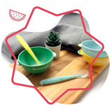 badabulle silicone spoon set of 2 2 piece