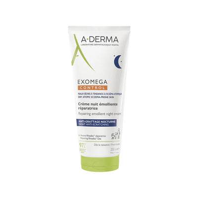 A-Derma Exomega Control Emollient Restructuring Night Cream *200ml