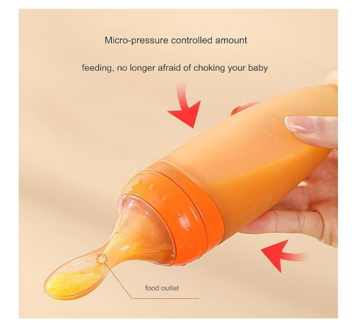bbet Baby Silicone Spoon Feeding Feeder