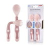 Bendable baby cutlery, pink