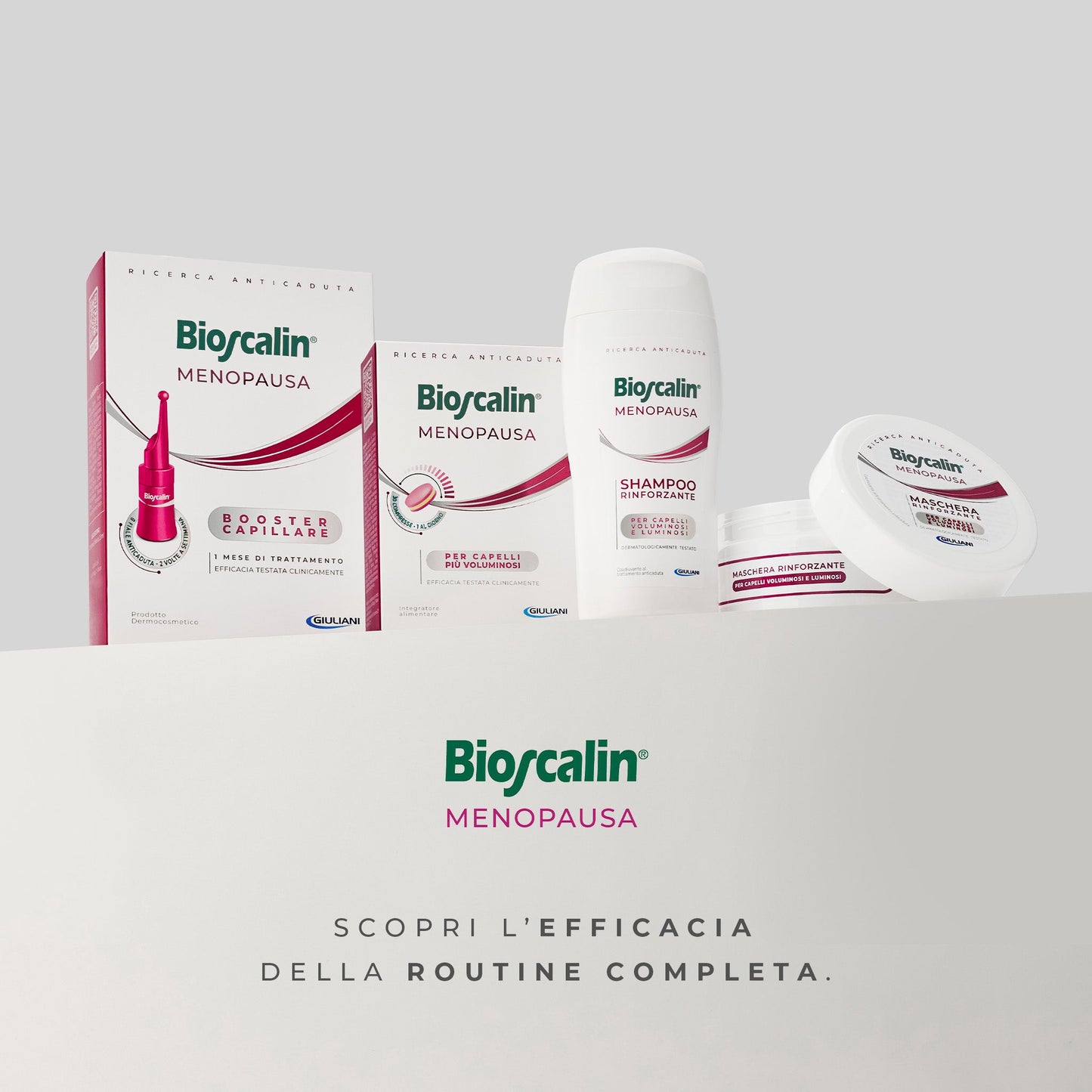 Shampoo rinforzante Menopausa