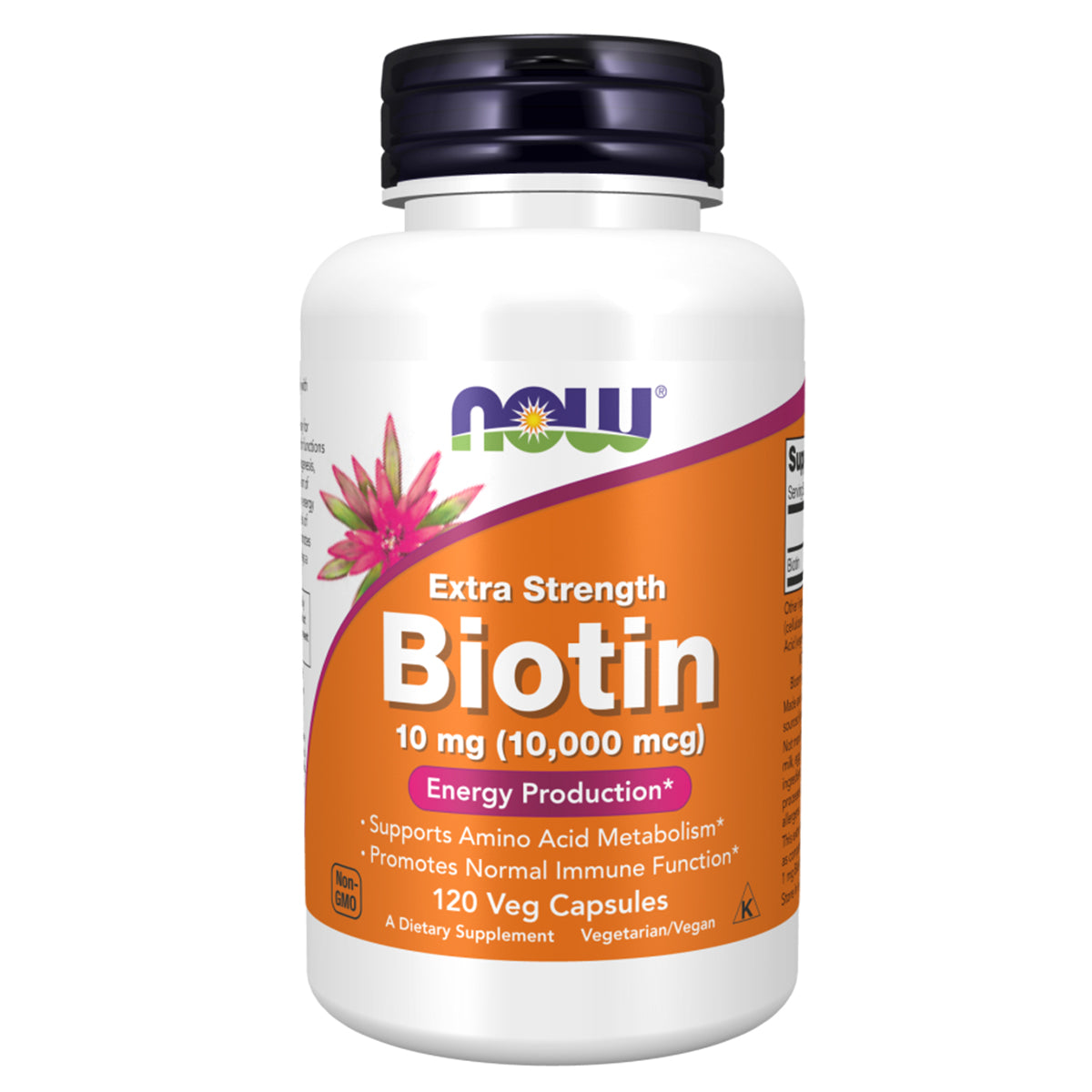 BIOTIN 10MG (10,000 mcg) 120 VCAPS